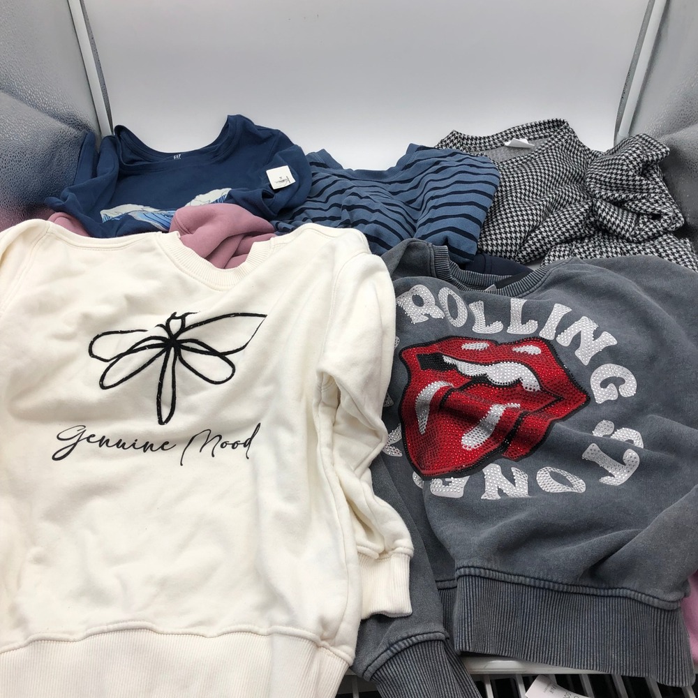 Girls Size 8 (M) Sweatshirts Sweaters BUNDLE Fall Winter Zara H&M Gap - Picture 2 of 11